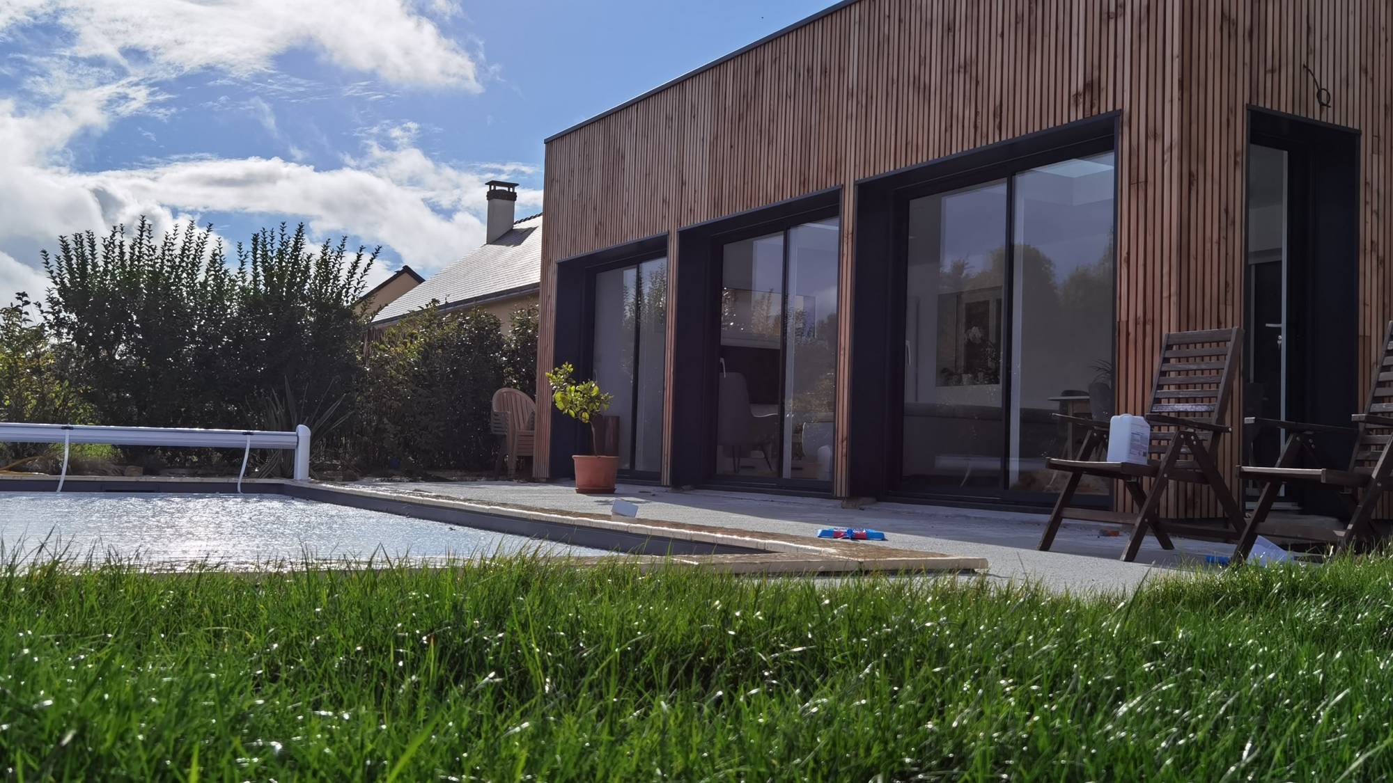 Extension de maison en Bois 